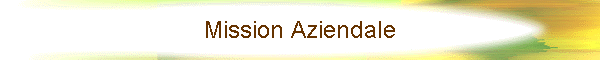 Mission Aziendale